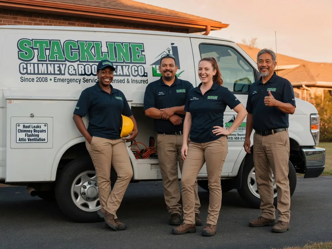 Chimney flashing repair company in Mohler, WA